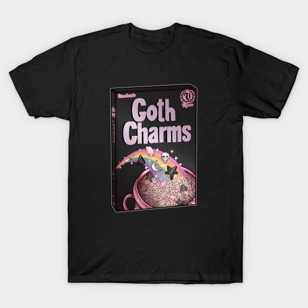 Goth Charms T-Shirt by chiaraLBart